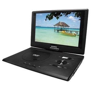 Shop Sylvania SDVD7750 7" Dual Screen Portable DVD Player, Black
